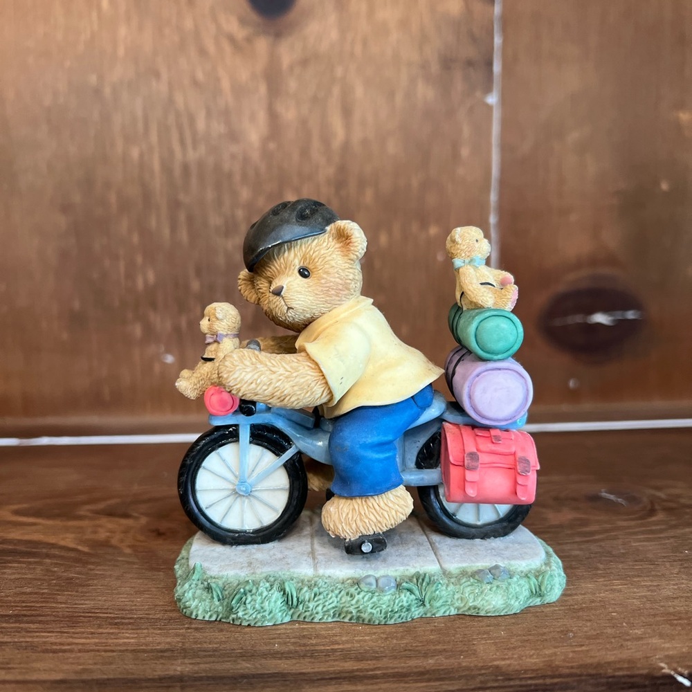 CHERISHED TEDDIES KAREN & JEFF SOMETIMES THE ROAD CAN BE BUMPY  BICYCLE 979279
